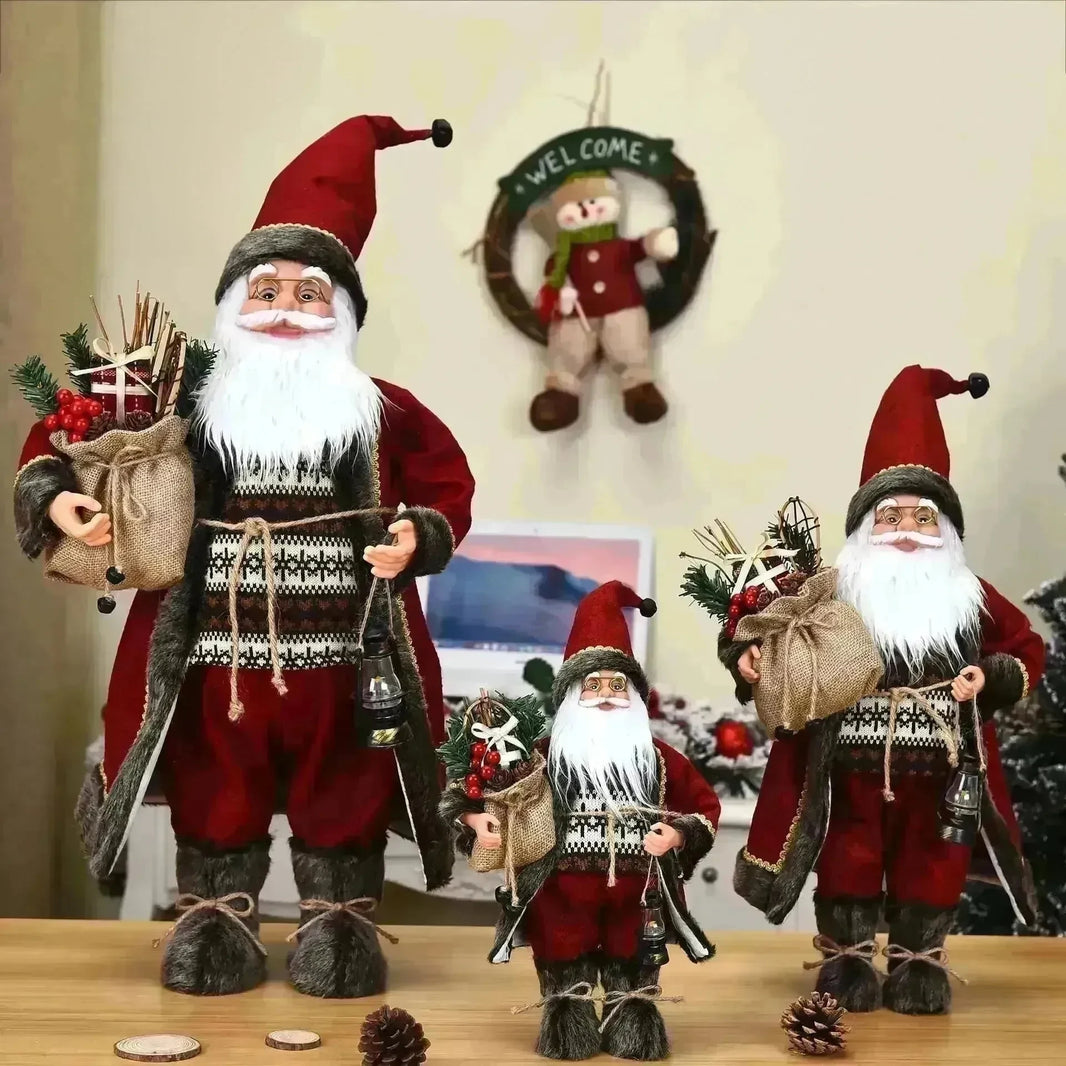 New stylish Santa Claus ornaments - EX-STOCK CANADA