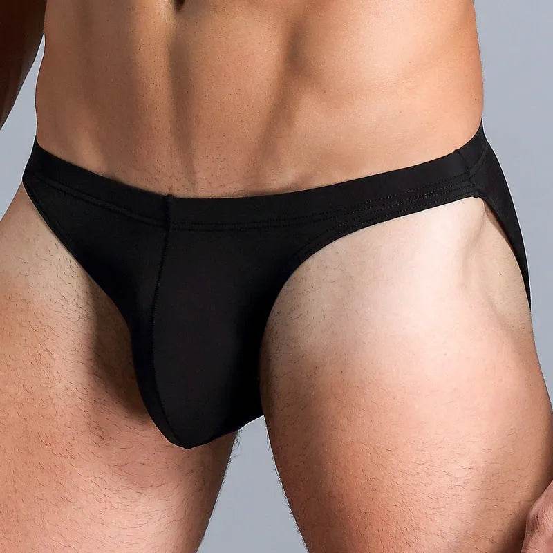 Low Waist Ice silk Elastic men's briefs underwear pant for men - EX-STOCK Canada