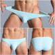 Low Waist Ice silk Elastic men's briefs underwear pant for men - EX-STOCK Canada