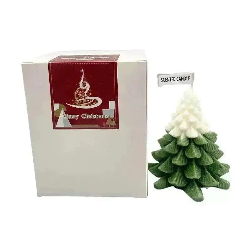 Christmas Tree Silicone Molds For DIY Christmas Creative Atmosphere Decoration Handmade Fragrant Candles - EX-STOCK CANADA