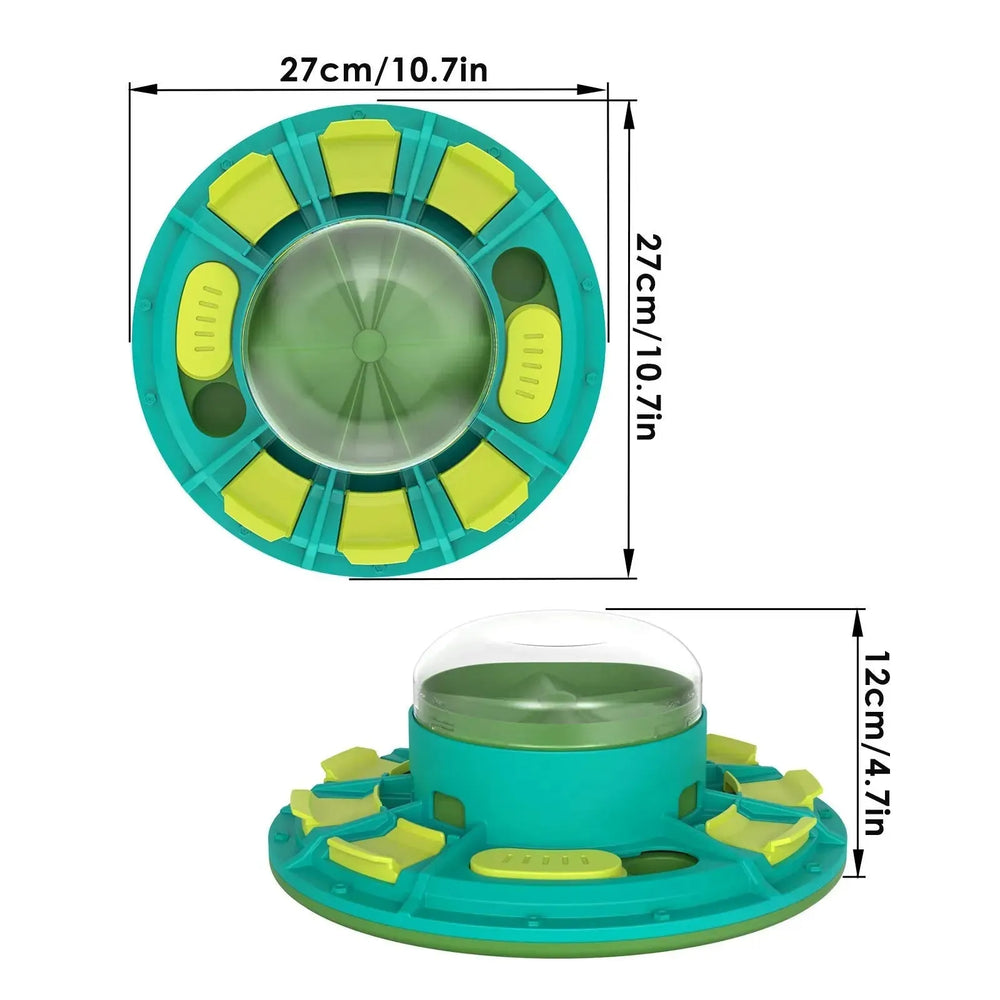 Interactive Dog Puzzle Toy For IQ Improvement And Slow Feeding Suitable For All Sizes Pets Nutritious Diet-Friendly Non-Electric Plastic Pets Game Pet Products - EX-STOCK CANADA
