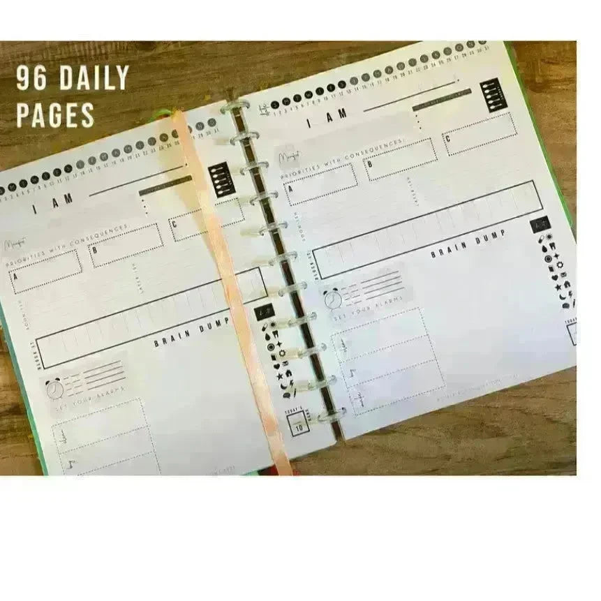 Creative Color LIFE PLANNER Planning Notebook - EX-STOCK CANADA