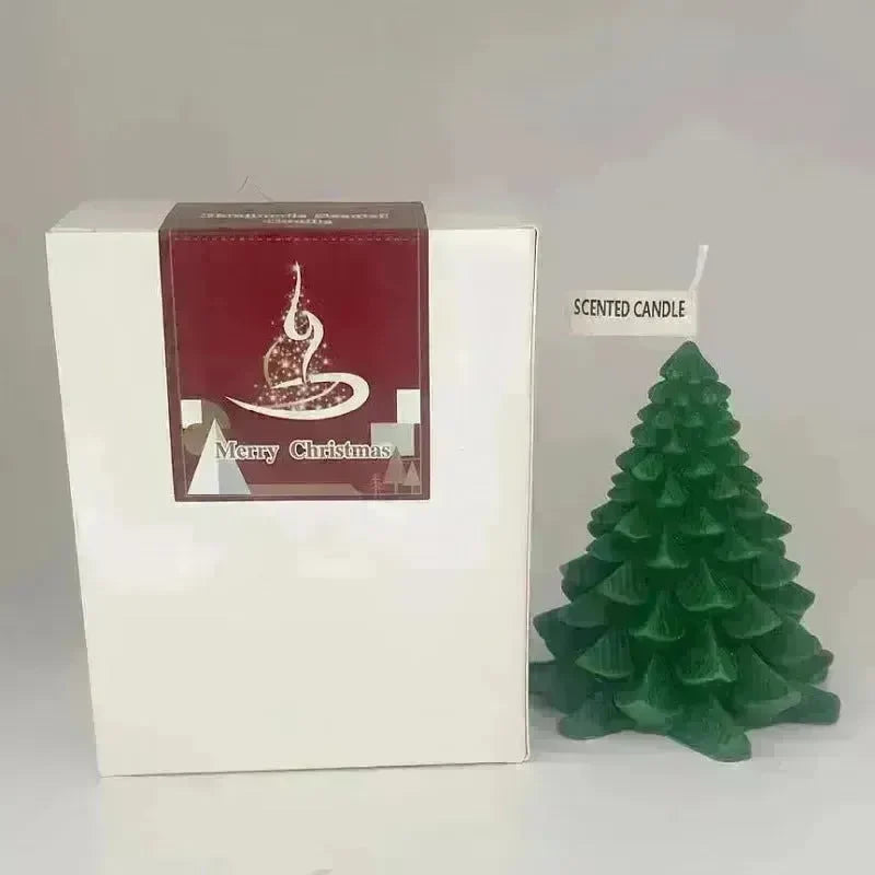Christmas Tree Silicone Molds For DIY Christmas Creative Atmosphere Decoration Handmade Fragrant Candles - EX-STOCK CANADA