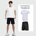 Sports Suit Gym Tights Quick-drying Morning And Night Running Workout Clothes - EX-STOCK CANADA