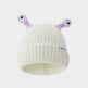 New Cute Luminous Fall Winter Warm Ear Protection Wool Cartoon All-matching Knitted Beanie Hat - EX-STOCK Canada
