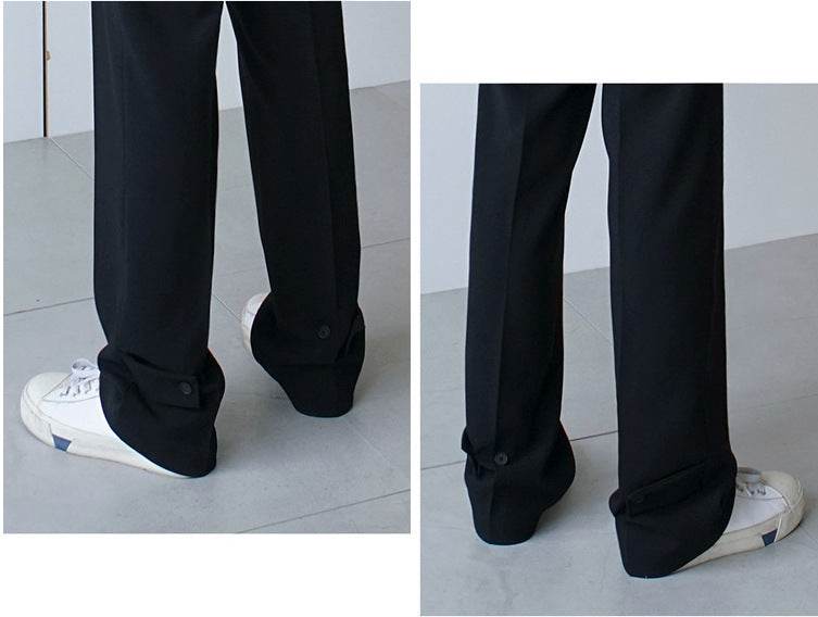 Men's Mid Waist loose Straight leg trouser - EX-STOCK Canada