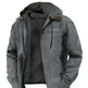 Multi-Color Digital Printing Hooded Sweater Brown Lining Cotton-padded Jacket - EX-STOCK CANADA