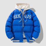 Teens Hooded Cotton Winter Coat American School Boys Sports Jackets - EX-STOCK Canada