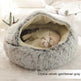 2 In 1 Dog And Cat Bed Pet Winter Bed Round Plush Warm Bed House Soft Long Plush Pets Bed Pet Products EX-STOCK Canada 