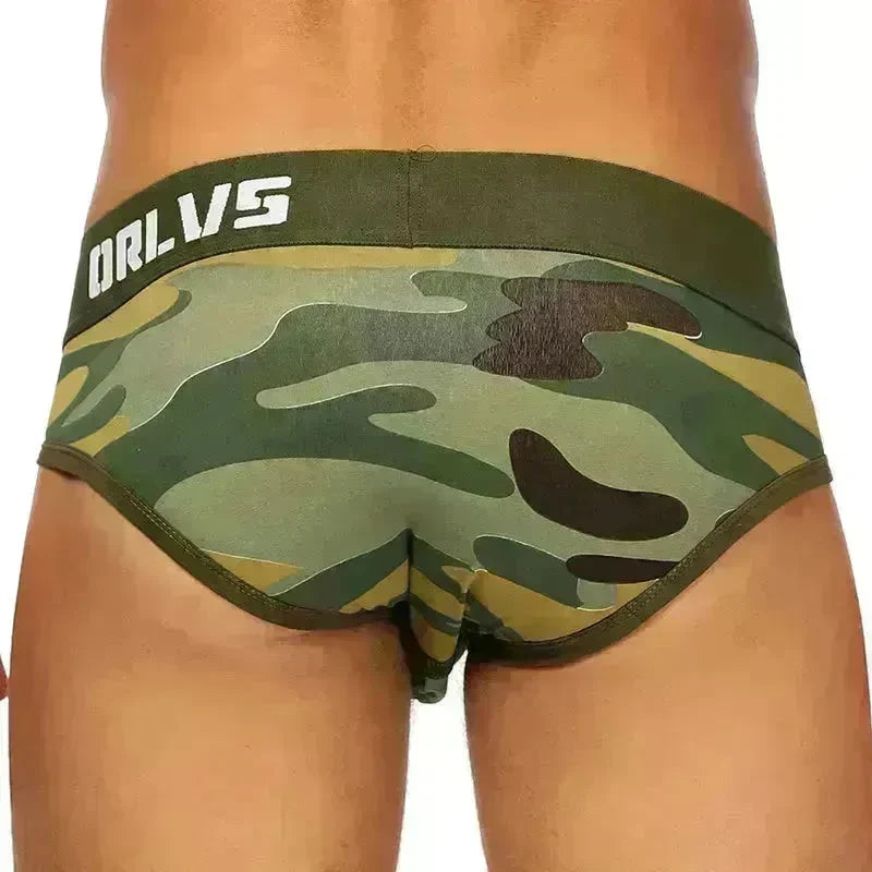 ORLVS Army Camouflage Cotton Pouch Brief underwear pant  for Men - EX-STOCK CANADA