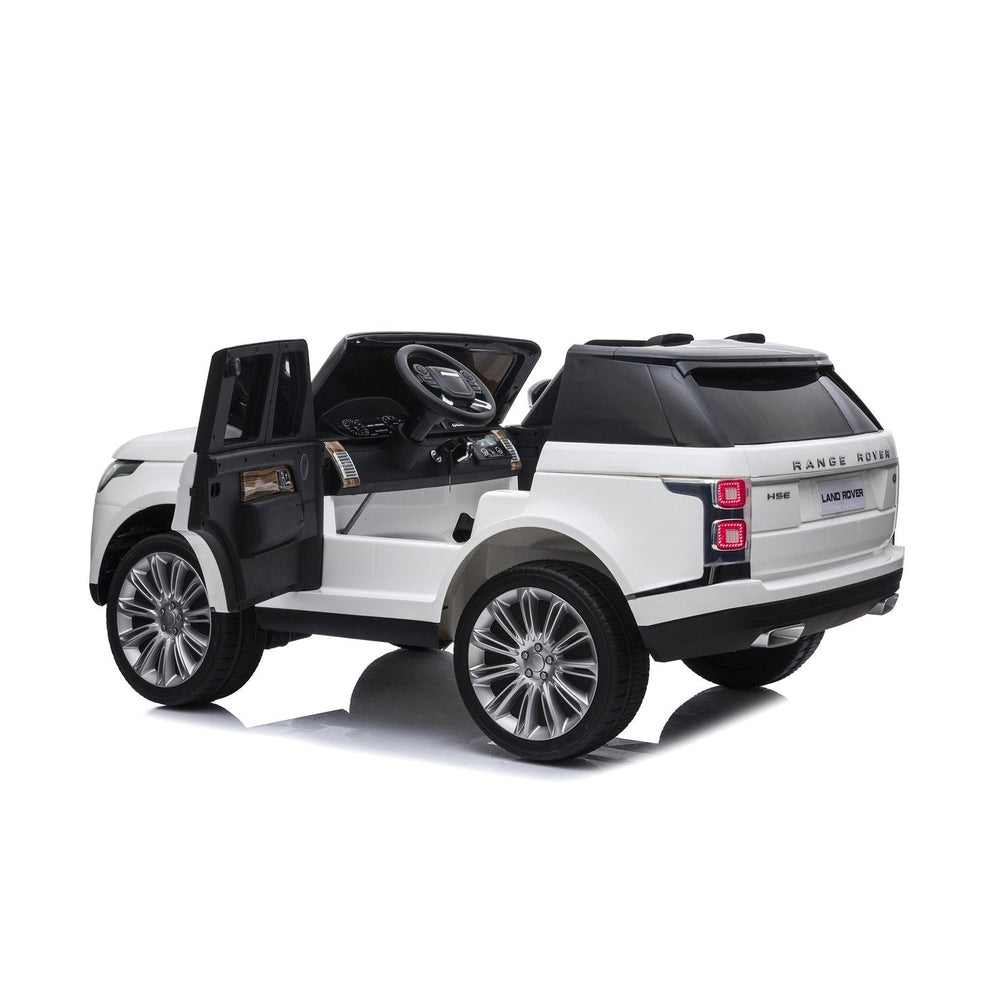 2026 Range Rover HSE 2 Seater 24V Kids Ride On Car With Remote Control DELUXE MODEL WITH LEATHER SEATS AND RUBBER TIRES 
