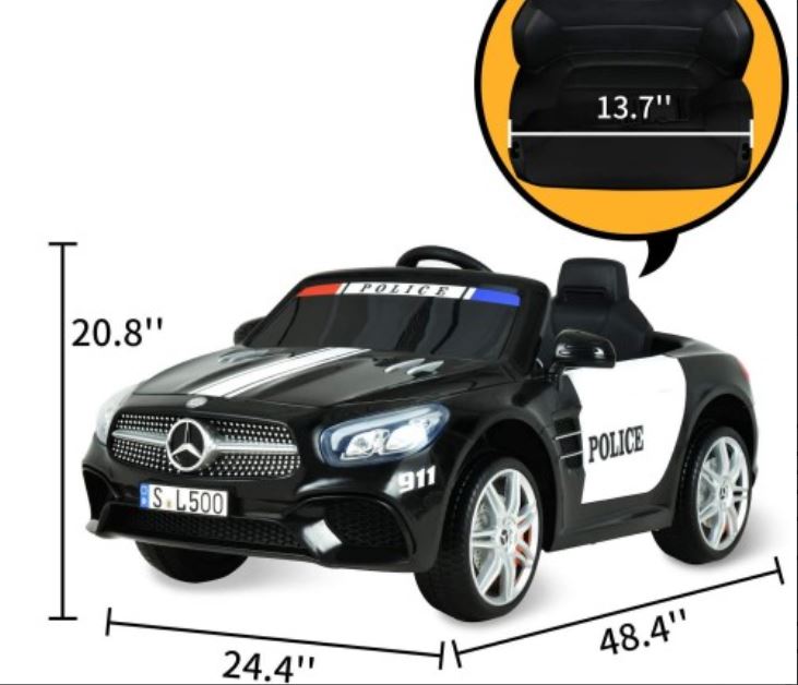 2026 Mercedes Benz 12V SL500 Kids Ride On Car with Remote Control 