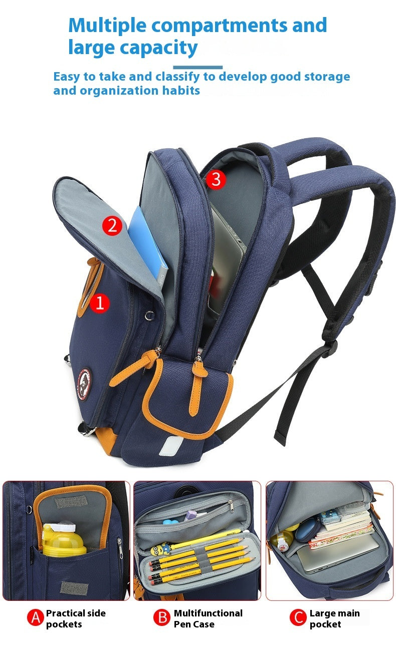 Transparent, Waterproof And Hard-wearing Student Schoolbag EX-STOCK
