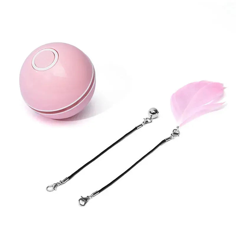 LED Laser Electronic Rolling Pet Funny Cat Toy Ball - EX-STOCK CANADA