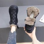 Snow Boots For Women Winter New Fleece-lined Thickened Northeast China Cotton Shoes Waterproof Non-slip Warm - EX-STOCK Canada