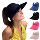 Summer Beach Visor Sun Hat for women Cross-border Spring Open Top UV protection Visor Hat - EX-STOCK Canada