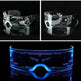 Trendy Unisex 3D Luminous LED Light up Glasses for cosplay Rave Festivals Bars Clubs Parties  Futuristic Light up Eyeglass - EX-STOCK CANADA