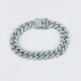 Alloy Line Cuban Link Chain Diamond Bracelet - EX-STOCK CANADA