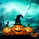 Outsunny 73L Inflatable Halloween Decoration,5 Pumpkin, Blow Up Outdoor LED Yard Display, Waterproof - EX-STOCK Canada