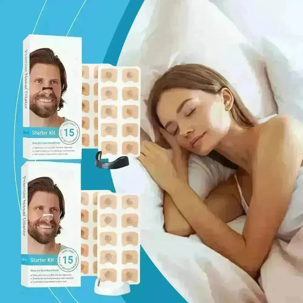 White Nose Dilatators Manic Nose Bands Increase The Quality Of Sleep - EX-STOCK CANADA
