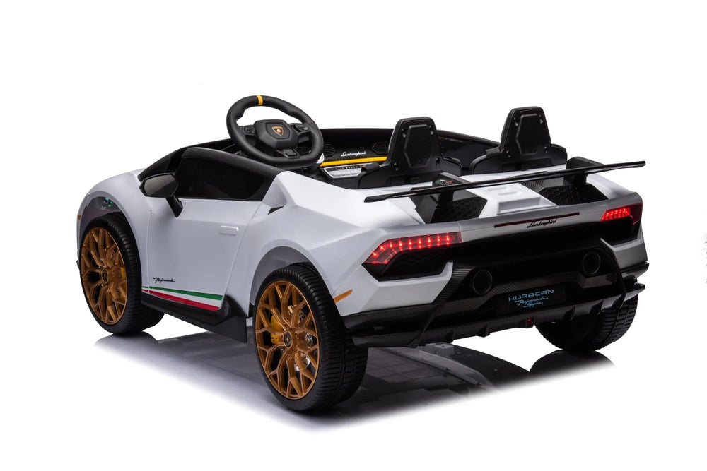 2026 Lamborghini Huracan 24V 2 Seater DELUXE Kids Ride On Car with Remote Control 