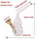 Clamshell Packaging Portable Water Filter Tobacco Pot Dual-purpose Hookah Pipe - EX-STOCK Canada