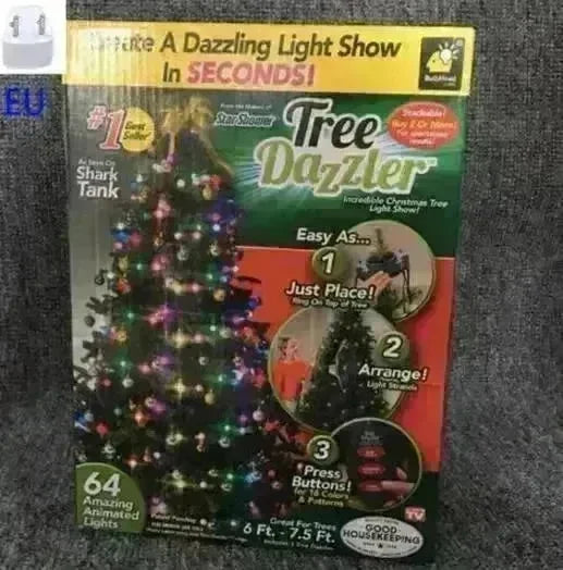 64 Light Dazzler Shower Tree Light Show Of Christmas Tree - EX-STOCK CANADA
