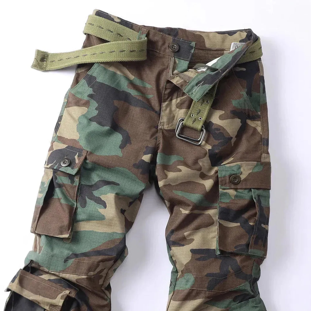 Military Camouflaged Men Tactical Mountain Cargo Pant Trousers - EX-STOCK CANADA