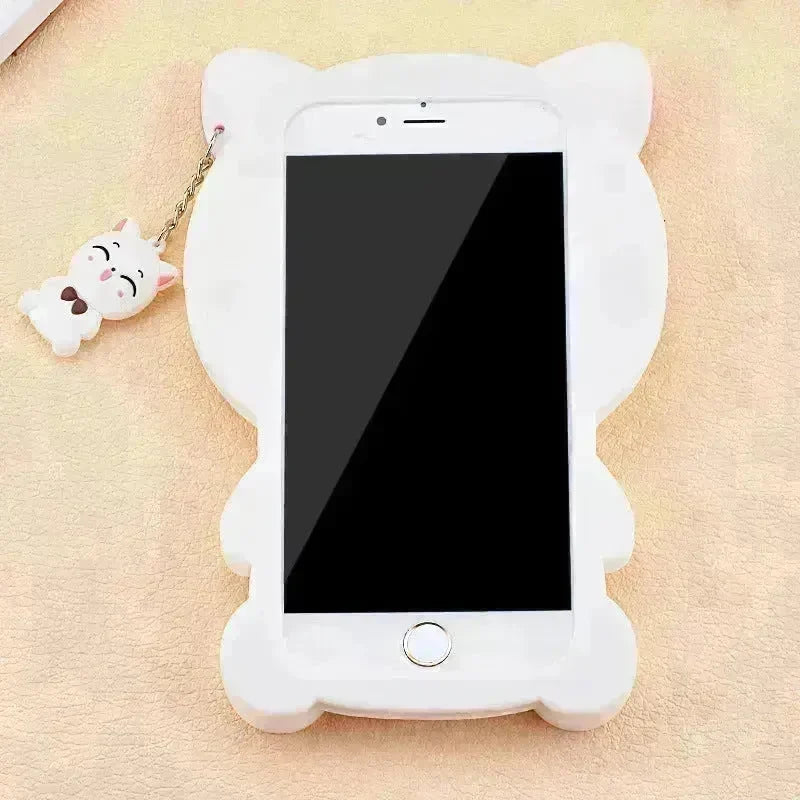 Cute Mouse Cartoon Silicone Mobile Phone Case for girls - EX-STOCK CANADA