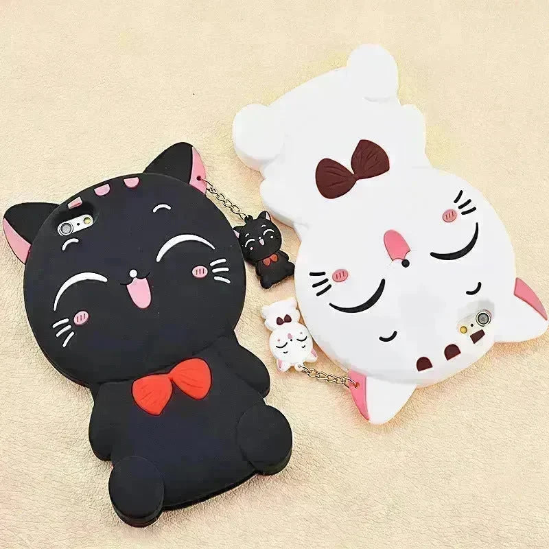Cute Mouse Cartoon Silicone Mobile Phone Case for girls - EX-STOCK CANADA