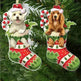 Christmas Stockings Christmas Tree Decorative Socks Dog Pendant Creative Cute - EX-STOCK CANADA