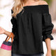 Spring Summer Women Off Shoulder Strapless Blouse top Bowknot Slash Neck Casual Loose Plus Size top - EX-STOCK Canada