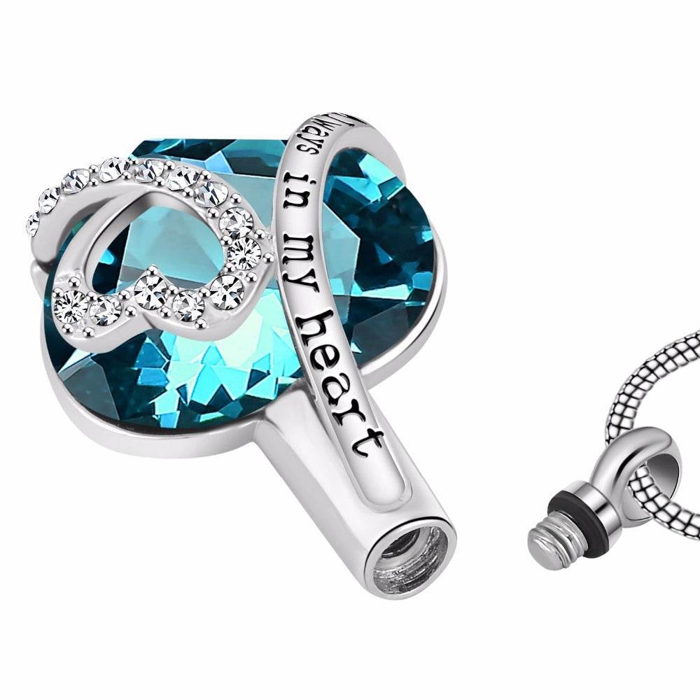 Crystal Heart Pendant - EX-STOCK Canada