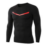 Men's Sports Quick-drying Long sleeve Workout Fitness T-shirt top - EX-STOCK Canada