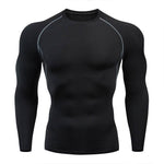 Men's Sports Quick-drying Long sleeve Workout Fitness T-shirt top - EX-STOCK Canada