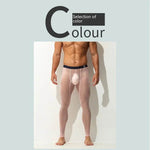 Men's Leggings Ultra-thin Tight Fitting Long John underwear men - EX-STOCK Canada