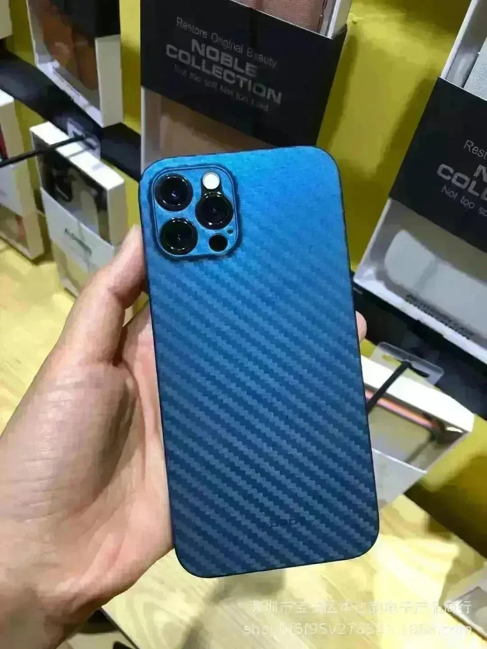 Lightweight Carbon Fiber Textured Case Phone Case Cover - EX-STOCK CANADA