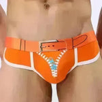 Men's Underwear Cotton Print U Convex  Antibacterial Brief Trunk Panties - EX-STOCK CANADA