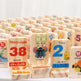 Wooden blocks math animal toys - EX-STOCK CANADA