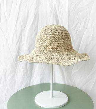 Summer Vacation Beach Outdoor foldable Large Brim Bucket Sun Hat for Women - EX-STOCK Canada