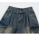 Old Washing Workwear Denim Shorts Men Jeans - EX-STOCK Canada