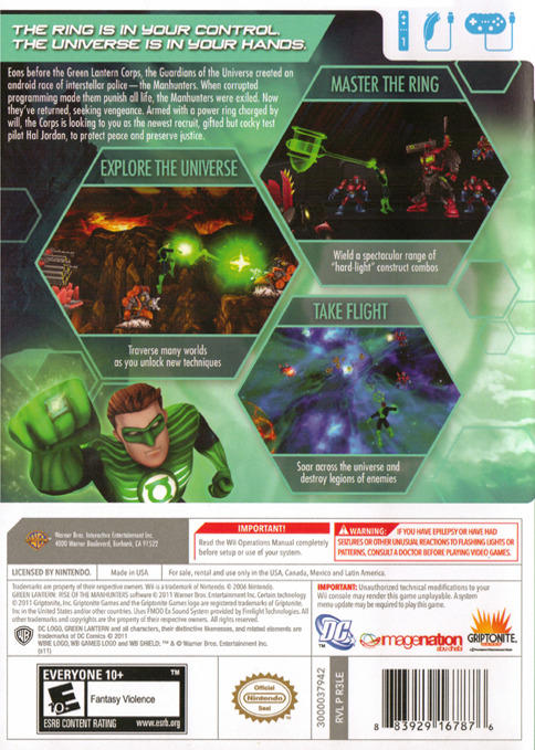 Green Lantern: Rise Of The Manhunters 