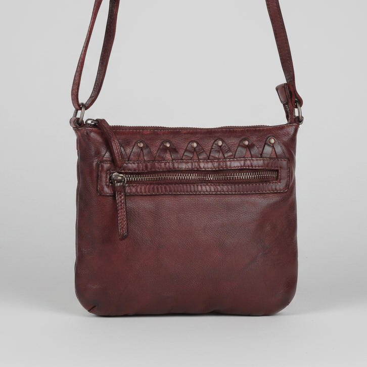 Sac bandoulière en cuir MET V Stitch 
