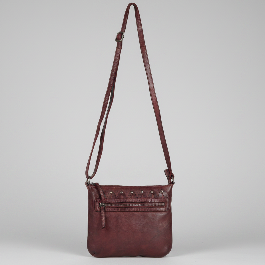 Sac bandoulière en cuir MET V Stitch 