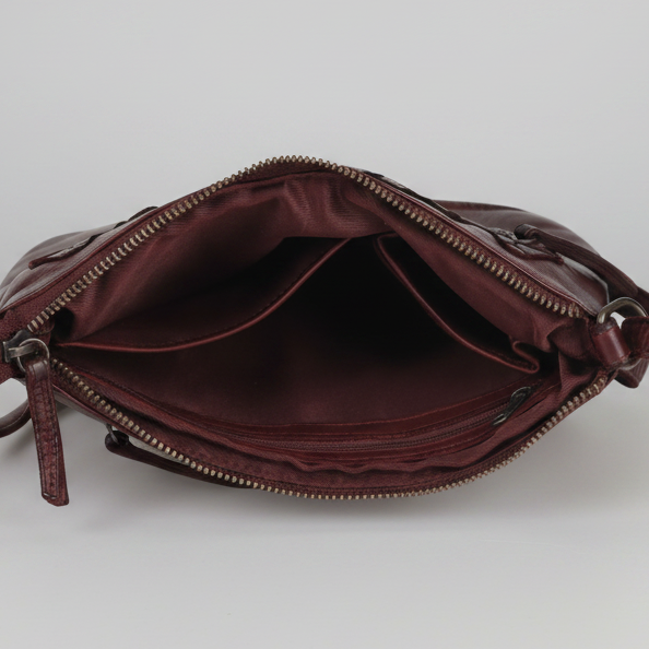 Sac bandoulière en cuir MET V Stitch 
