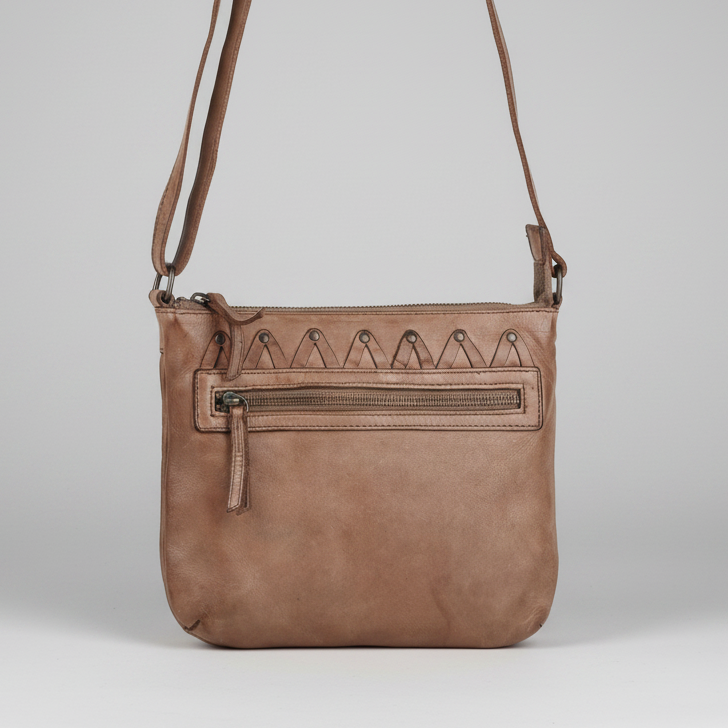 Sac bandoulière en cuir MET V Stitch 