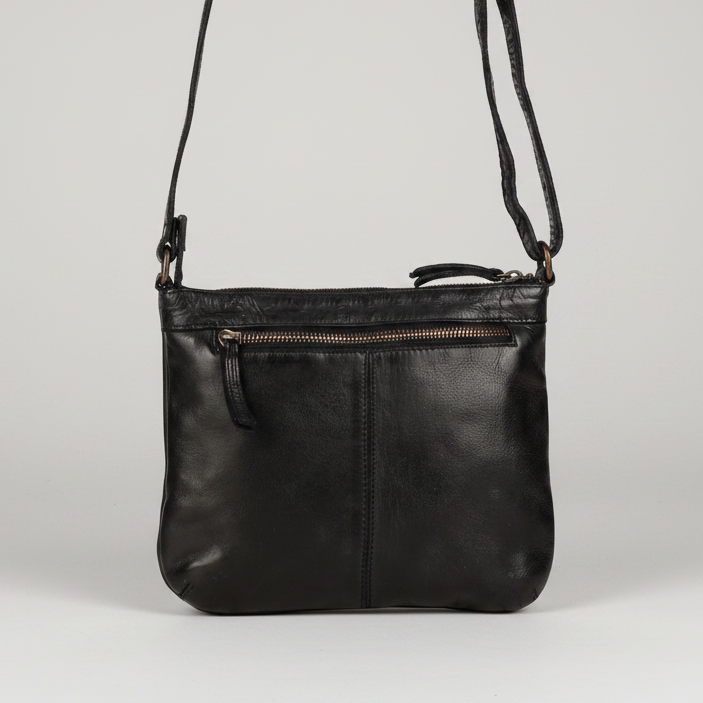 Sac bandoulière en cuir MET V Stitch 