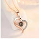 Valentines Day Gift Soap Rose Gift Box Crystal Pendant Necklace Eternal Flower Jewelry Box Set Wedding Birthday Gift For Girlfriend - EX-STOCK CANADA