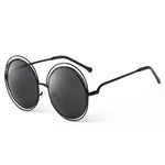 Large Frame Round Frame Unisex Sun Glasses True Film Ink Mirror Flat Light Mirror - EX-STOCK Canada
