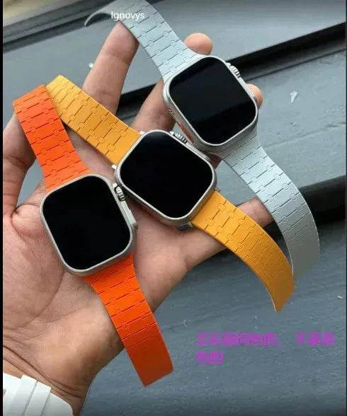 Innovative Magnetic Silicone Watch Strap for iwatch - EX-STOCK Canada